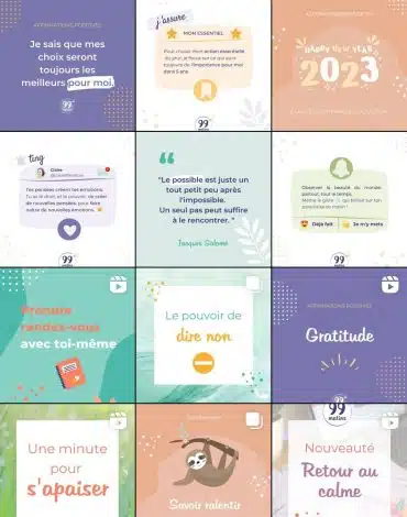 feed instagram damier profil professionnel Instagram