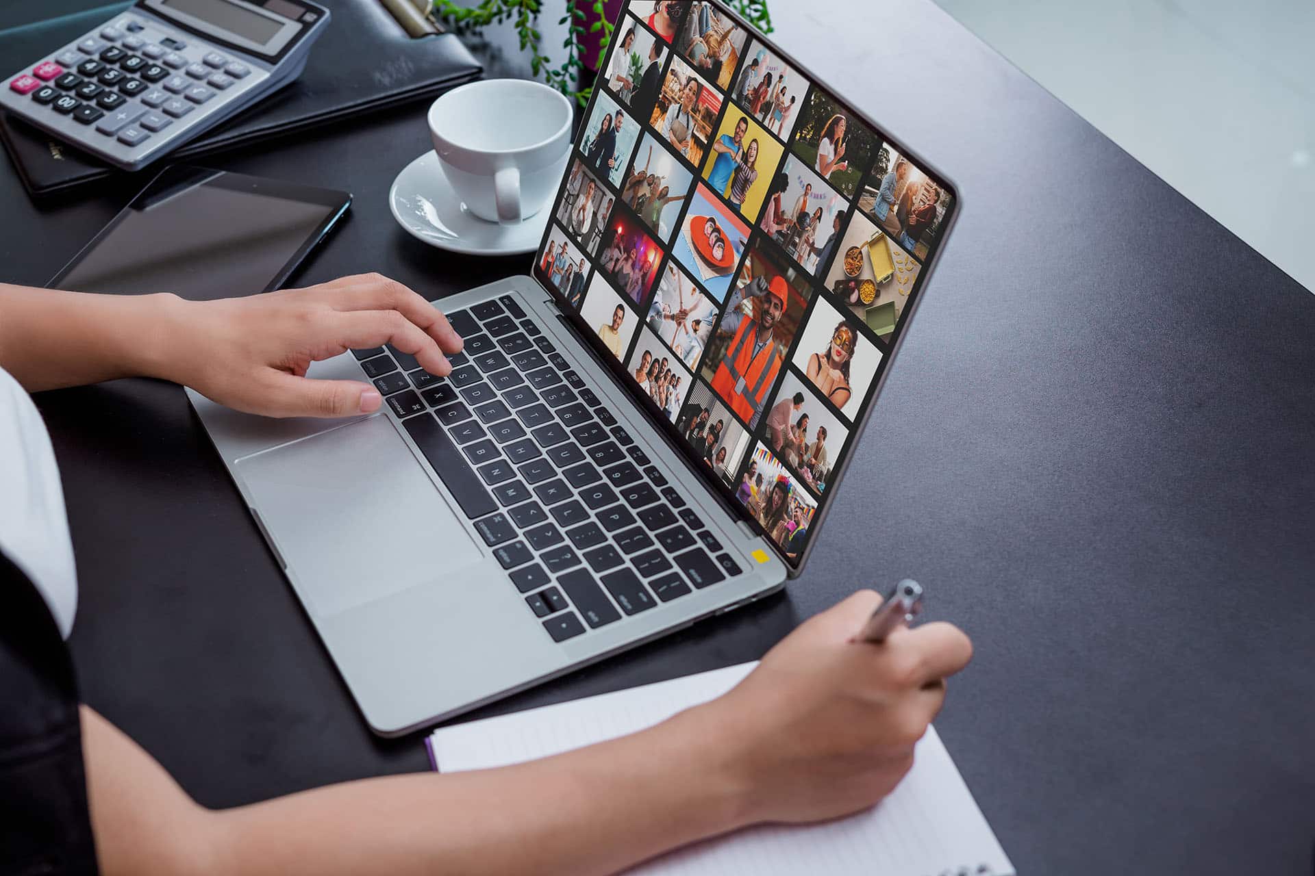 high-angle-adult-searching-images