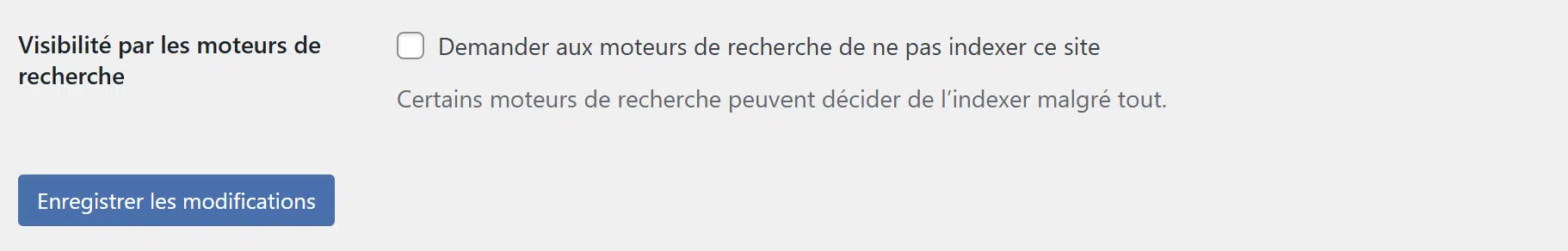 visibilité pour moteurs de recherche