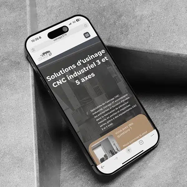 Site mobile usinage37